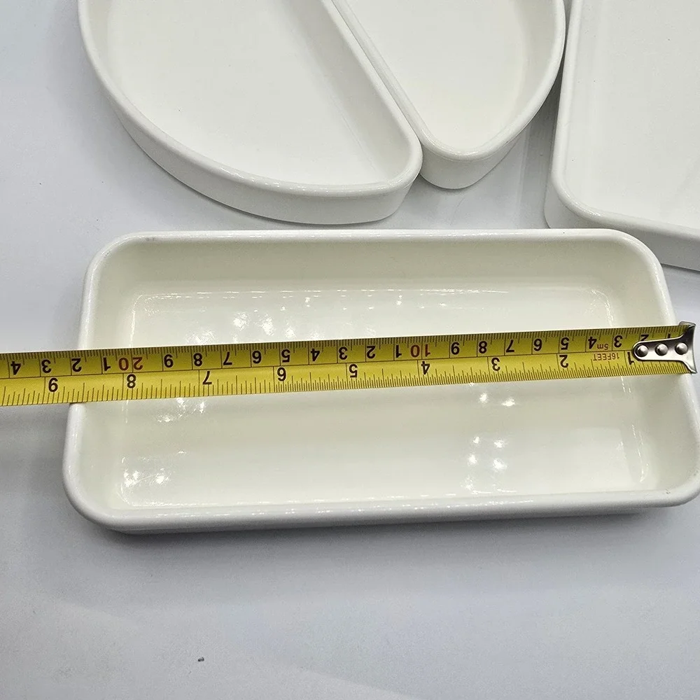 Vtg Tupperware Melamine White‎ Compartments Mcm Organizer Dpr-1